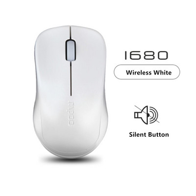 Originalus Rapoo Silent Wireless Optical Mouse Nutildymo mygtukas Click Mini Noiseless Game Mice 1000 DPI, skirtas Macbook PC nešiojamam kompiuteriui