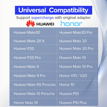 Καλώδιο Ugreen 5A USB Type C Καλώδιο γρήγορης φόρτισης δεδομένων Type-C Supercharge USB Type C για Huawei Mate 30 20 P30 P20 Καλώδιο φόρτισης USB
