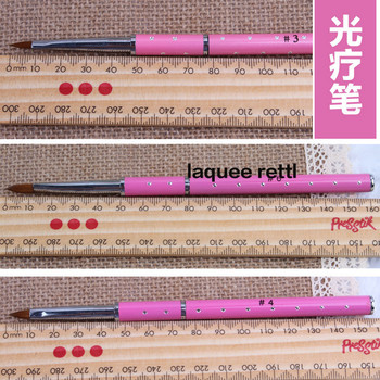 1PCS Nail Art Kolinsky Sable Acrylic Brush Pen UV Gel Polish Направи си сам Рисуване Рисуване Carving Pen Инструменти за маникюр No,2 4 6 8 10