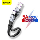 Baseus USB C kabel 5A USB Type C kabel za Huawei P30 P20 Mate 20 P10 Pro Lite punjač za brzo punjenje za Xiaomi mi Type-c kabel