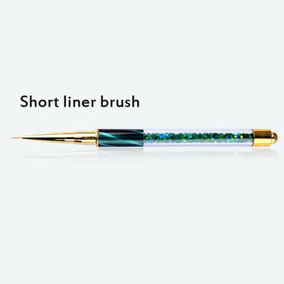 8 Style Nail Art Cat Eye Rhinestones Akril UV Gel Extension Liner Grids Flower Design Painting Pen Kist Alat za manikuru