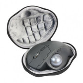 Fermoar portabil, anti-zgârieturi, husă pentru mouse-ul Trackball fără fir EVA Husă de transport pentru Logitech M570/MX Ergo Advanced