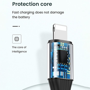 PD 20W кабел за бързо зареждане за iPhone 14 13 12 Pro Max 3A USB C лакътен кабел за данни за Huawei Samsung S20 Macbook USB Type C кабел