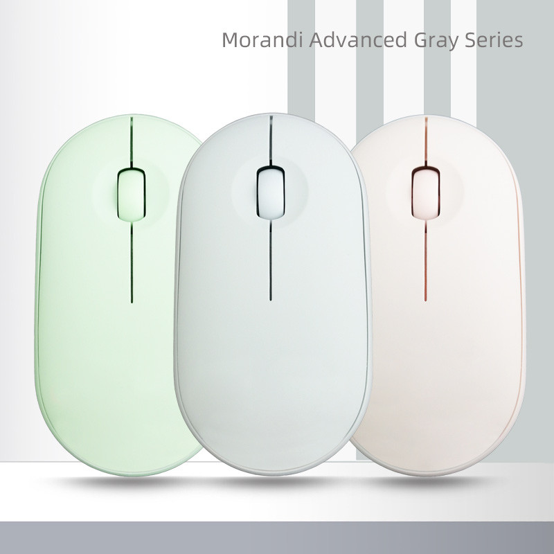 Bezdrôtová myš Bluetooth nabíjateľná myš ružová myš Bluetooth myš ultratenká tichá herná myš pre iPad počítač notebook PC