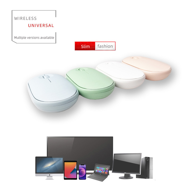 Bezdrôtová myš Bluetooth nabíjateľná myš ružová myš Bluetooth myš ultratenká tichá herná myš pre iPad počítač notebook PC