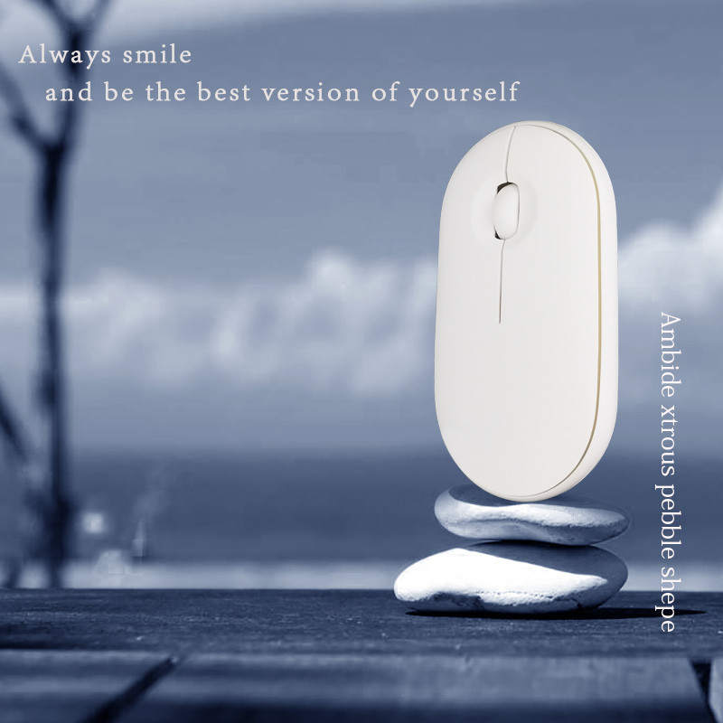 Bezdrôtová myš Bluetooth nabíjateľná myš ružová myš Bluetooth myš ultratenká tichá herná myš pre iPad počítač notebook PC