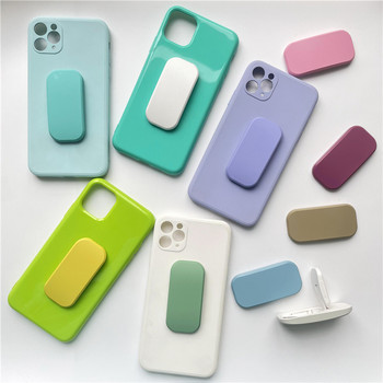 Luxury 19 χρωμάτων Μοντέρνα αναδιπλούμενη, επεκτεινόμενη θήκη τηλεφώνου, λαβή υποδοχή δακτυλίου τηλεφώνου για iPhone Xiaomi