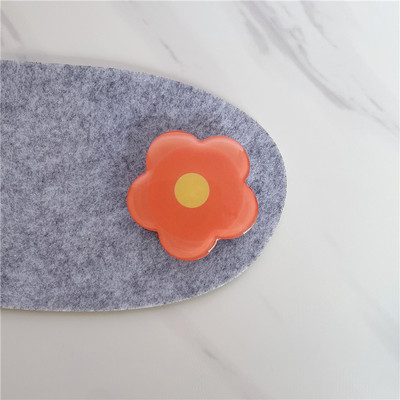 Όμορφο φωτεινό χρώμα 7 Χρώμα λουλούδι Korea Grip Tok Θήκη τηλεφώνου Δαχτυλίδι δακτυλίου Πτυσσόμενη λαβή Θήκη υποδοχής Griptok