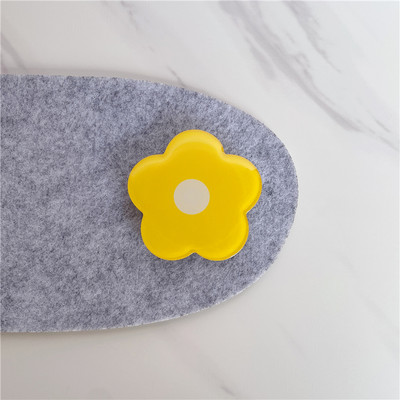 Όμορφο φωτεινό χρώμα 7 Χρώμα λουλούδι Korea Grip Tok Θήκη τηλεφώνου Δαχτυλίδι δακτυλίου Πτυσσόμενη λαβή Θήκη υποδοχής Griptok