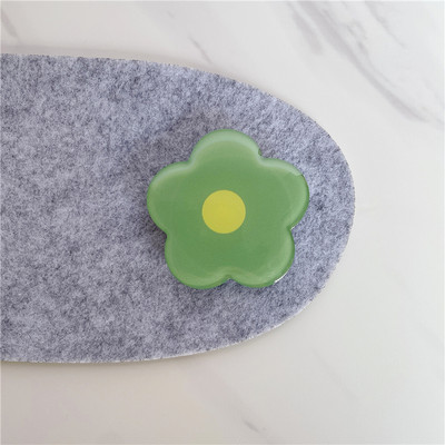 Όμορφο φωτεινό χρώμα 7 Χρώμα λουλούδι Korea Grip Tok Θήκη τηλεφώνου Δαχτυλίδι δακτυλίου Πτυσσόμενη λαβή Θήκη υποδοχής Griptok