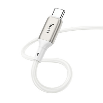 HOCO 60W USB C към USB Type C кабел 3A 60W PD Бързо зарядно устройство за Macbook Поддръжка на iPad Бързо зареждане за Samsung S20 Xiaomi 11 10 Pro