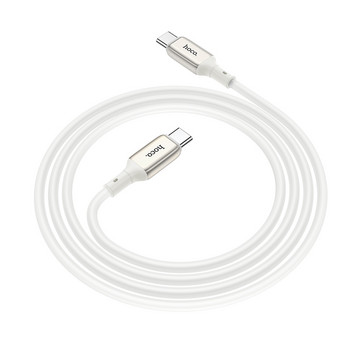HOCO 60W USB C към USB Type C кабел 3A 60W PD Бързо зарядно устройство за Macbook Поддръжка на iPad Бързо зареждане за Samsung S20 Xiaomi 11 10 Pro