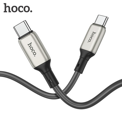 HOCO 60W USB C prie USB tipo C laidas 3A 60W PD greitas įkroviklis, skirtas Macbook iPad Palaikymas Greitas įkrovimas, skirtas Samsung S20 Xiaomi 11 10 Pro