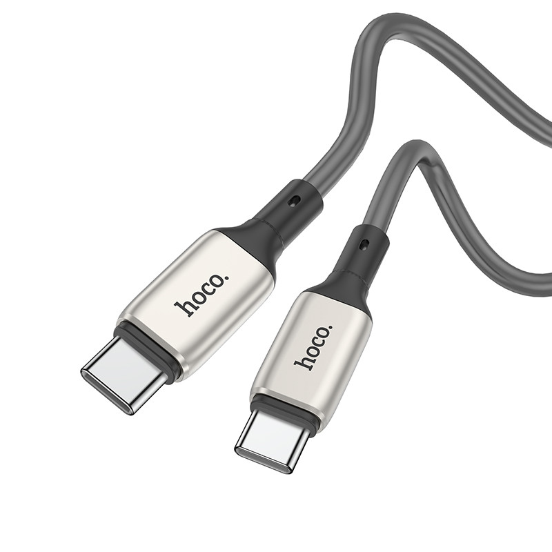 HOCO 60W USB C - USB Type C kábel 3A 60W PD gyorstöltő Macbook iPadhez Támogatás Gyorstöltés Samsung S20 Xiaomi 11 10 Pro készülékhez