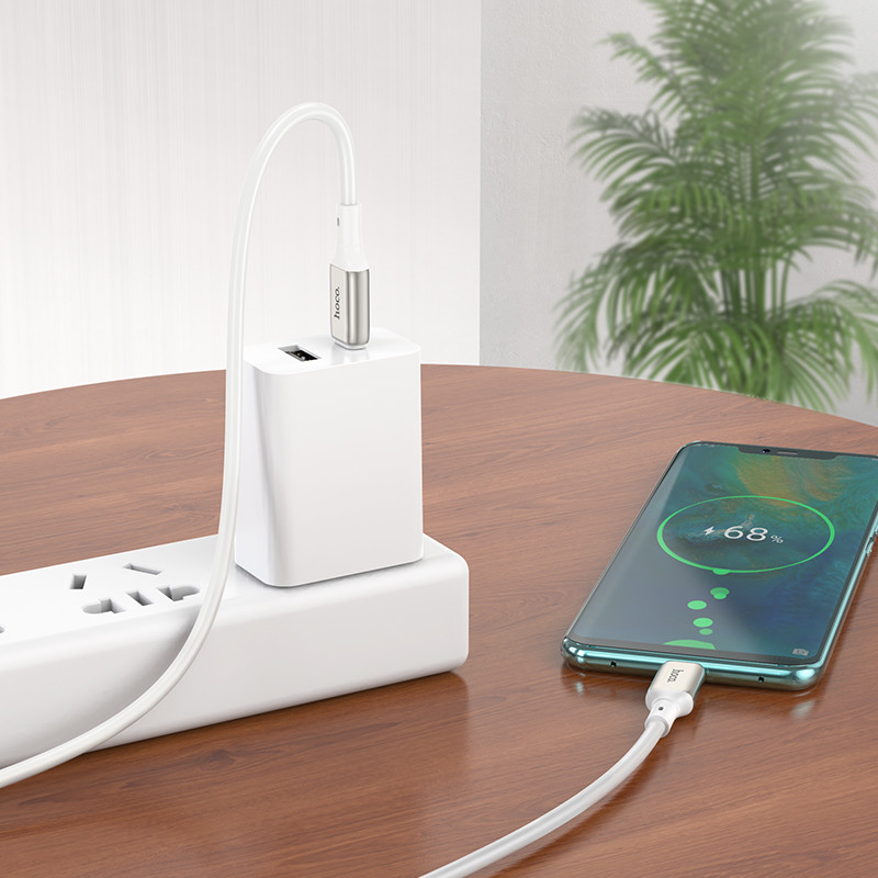 HOCO 60W USB C - USB Type C kábel 3A 60W PD gyorstöltő Macbook iPadhez Támogatás Gyorstöltés Samsung S20 Xiaomi 11 10 Pro készülékhez