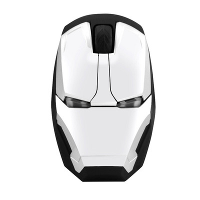 Mouse UTHAI DB22 Nou USB2.4 GDPI 1600 Mouse fără fir Personalitate Creativ Iron Man Mouse Silențios pentru PC și Laptop Mouse