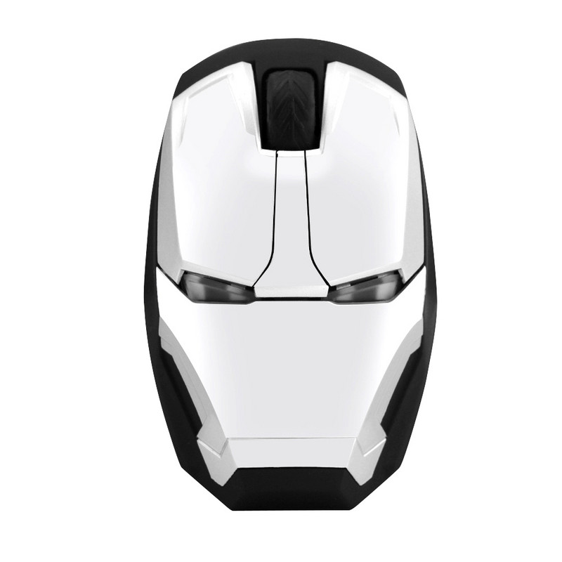 Mouse UTHAI DB22 Nou USB2.4 GDPI 1600 Mouse fără fir Personalitate Creativ Iron Man Mouse Silențios pentru PC și Laptop Mouse