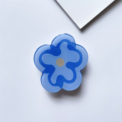 Όμορφη γυαλιστερή λαβή λουλουδιών Tok θήκη τηλεφώνου Υποστήριξη δακτυλίου δακτυλίου πτυσσόμενη υποδοχή τηλεφώνου Grip Griptok αξεσουάρ βάσης