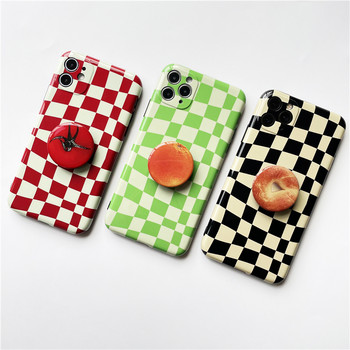 Glossy Fruit Tomato Green Apple Orange Grip Tok Phone Holder за iPhone 13 Сгъваем Griptok Socket Finger Ring Holder