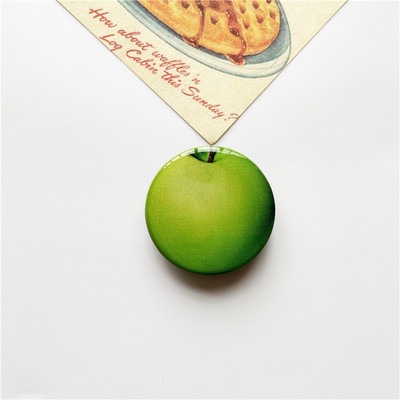 Glossy Fruit Tomato Green Apple Orange Grip Tok Phone Holder за iPhone 13 Сгъваем Griptok Socket Finger Ring Holder