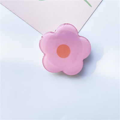 Culoare lucioasă Floare de lalele Suport de telefon pliabil Stretch Grip Tok Priză Talk Priză Finger Ring Suport Griptok
