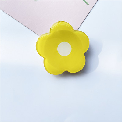 Culoare lucioasă Floare de lalele Suport de telefon pliabil Stretch Grip Tok Priză Talk Priză Finger Ring Suport Griptok