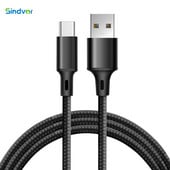 Micro USB kabelis Ātrās uzlādes dati Oneplus 10 pro Xiaomi Sync Cord 2.4A USB neilona pīts datu līnijas vads mobilo tālruņu kabeļiem