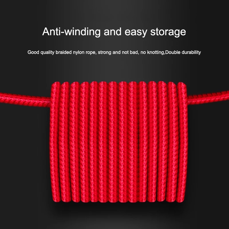 Micro USB kabelis Ātrās uzlādes dati Oneplus 10 pro Xiaomi Sync Cord 2.4A USB neilona pīts datu līnijas vads mobilo tālruņu kabeļiem