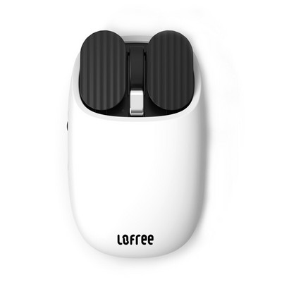 Sanreya Original LOFREE Lofe Maus kartulikrõpsud 2.4G juhtmeta hiir kaasaskantav hiir | 5 reguleeritavat DPI taset | 2.4G ja Bluetooth