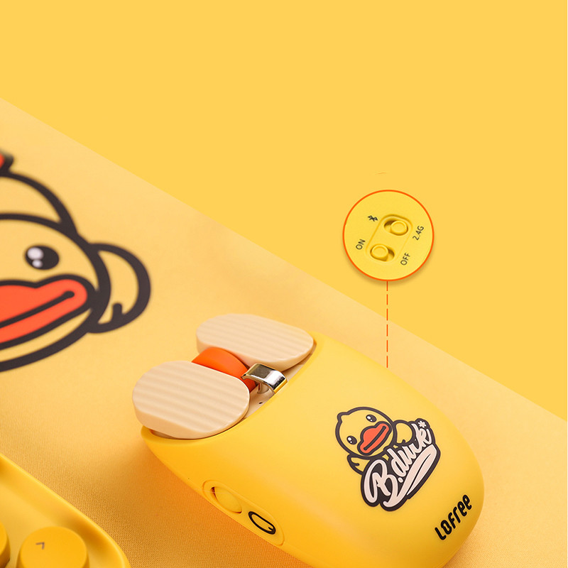 Sanreya Original LOFREE Lofe Maus kartulikrõpsud 2.4G juhtmeta hiir kaasaskantav hiir | 5 reguleeritavat DPI taset | 2.4G ja Bluetooth