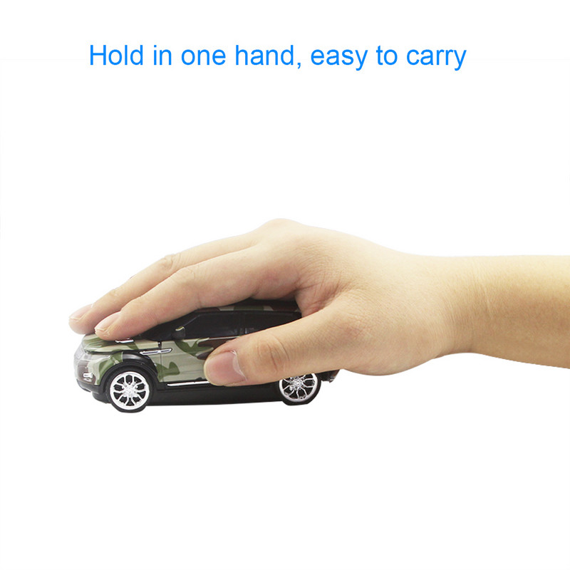 Novi bežični miš Bežični računalni miš Automobilski kamuflažni SUV USB optički miševi za igranje 3D ergonomski miš za PC prijenosno računalo