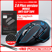 Hotline Games 2.0Plus egér csúszásgátló markolatszalag Logitech G502 / G502 vezeték nélkülihez, markolat bővítése, nedvességelvezetés, könnyen felhelyezhető