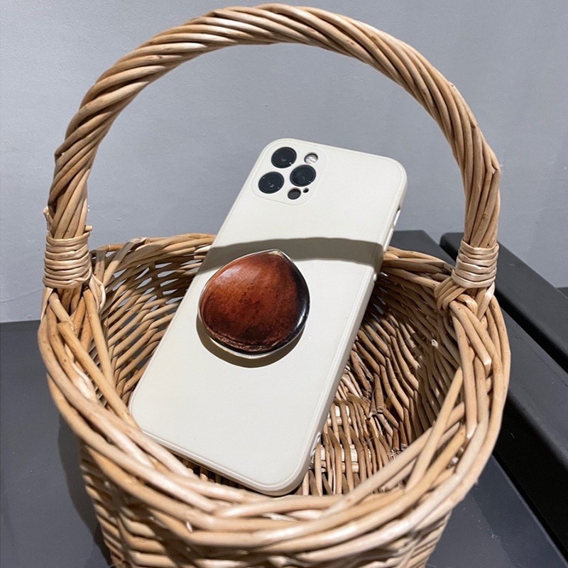 Glossy Art Retro Red Lips Ακρυλική λαβή Tok Θήκη τηλεφώνου Δαχτυλίδι Δαχτυλίδι Πτυσσόμενη λαβή Θήκη υποδοχής Griptok