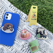 Bright Simulation Chessboard Cake Grip Tok Στήριγμα κινητού τηλεφώνου Υποστήριξη δακτυλίου με πτυσσόμενη λαβή Στήριγμα υποδοχής Griptok