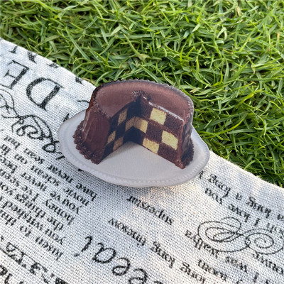 Bright Simulation Chessboard Cake Grip Tok Στήριγμα κινητού τηλεφώνου Υποστήριξη δακτυλίου με πτυσσόμενη λαβή Στήριγμα υποδοχής Griptok