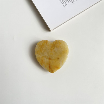 Luxusný lesklý držiak na telefón v tvare srdca z prírodného mramoru, priehľadný držiak na prst, skladací držiak na zásuvku Griptok