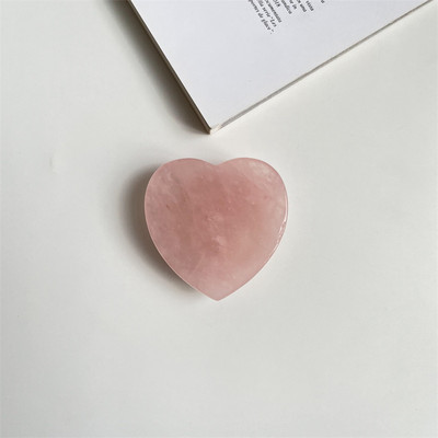 Luxusný lesklý držiak na telefón v tvare srdca z prírodného mramoru, priehľadný držiak na prst, skladací držiak na zásuvku Griptok