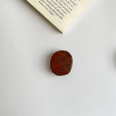 Luxusný lesklý držiak na mobil z prírodného mramoru s rozšíriteľnou rukoväťou Grip Tok, držiak na mobilný telefón s prsteňom, skladacia zásuvka, držiak Griptok