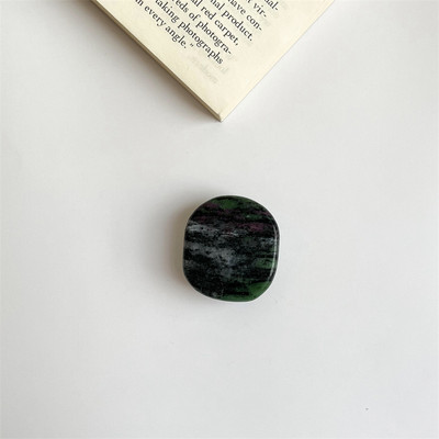 Luxusný lesklý držiak na mobil z prírodného mramoru s rozšíriteľnou rukoväťou Grip Tok, držiak na mobilný telefón s prsteňom, skladacia zásuvka, držiak Griptok