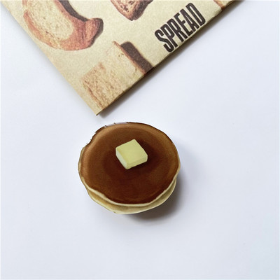 Glancēts simulācijas pārtikas salokāms tālruņa turētājs rokturis Tok Grip pirkstu gredzens Griptok ligzda viedtālruņa universālie aksesuāri