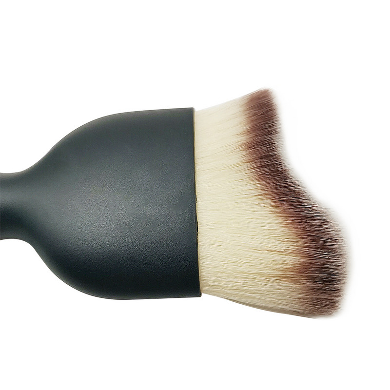 1db Little V Shape Shadow sminkecset körömpolírozó gél portisztító smink ecset manikűr eszköz körömpor kefe