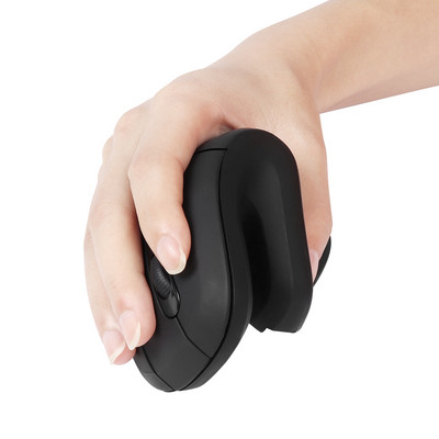 Mouse vertical ergonomic Wireless 2.4G Reîncărcabil Șoareci pentru computer de jocuri 2400 DPI Mause optic pentru birou pentru jucători pentru laptop PC