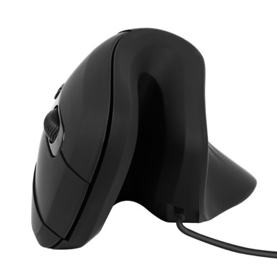Ergonomski okomiti miš, bežični 2.4G punjivi računalni miš za igranje, 2400 DPI, optička miš za ured za igrače, za prijenosna računala