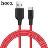 HOCO USB Type C kabel za Samsung Galaxy S9 S8 USB C Fast Charge kabel za sinkronizaciju podataka za Huawei P40 P30 Type-C Ekološki silikonski