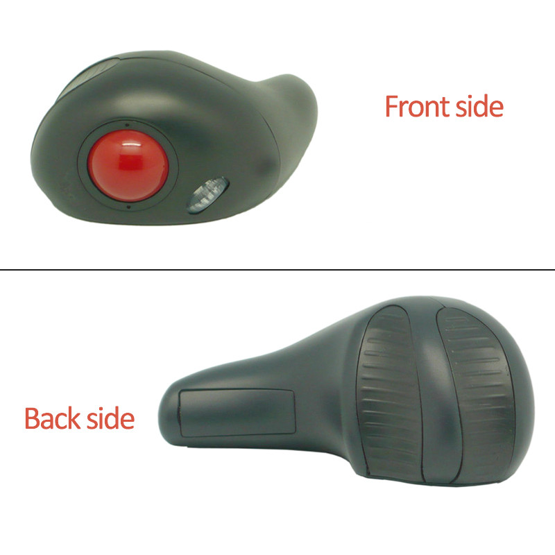 CHUYI bežični miš s kuglicom, vertikalni 2,4 GHz, digitalni miš s palcem, 10M ručni, optički miševi s kuglicom, 1600 DPI