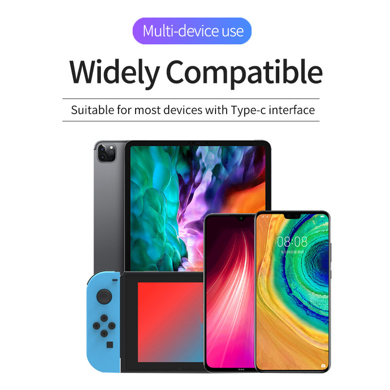 Cablu USB 3.2 Gen2 de tip C pentru Thunderbolt 3 20Gbps Cablu de sincronizare a datelor USBC pentru Macbook Pro 5A 100W Tip C Încărcare rapidă Cablu 4K 60Hz