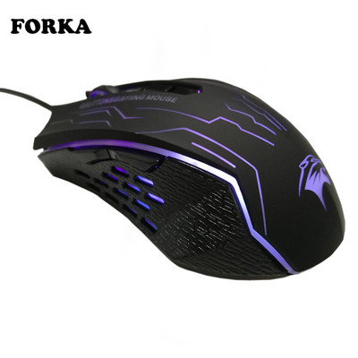 Tihi žičani gaming miš Gamer 6 tipki 3200DPI USB LED optički računalni miš Miševi za PC Laptop Igra LOL Dota 2