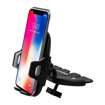 Xnyocn Phone Holder Auto-Scaling Gravity CD Слот Стойка за мобилен телефон Стойка за автомобил CD плейър Скоба за смартфон за iPhone 12 Pro Max