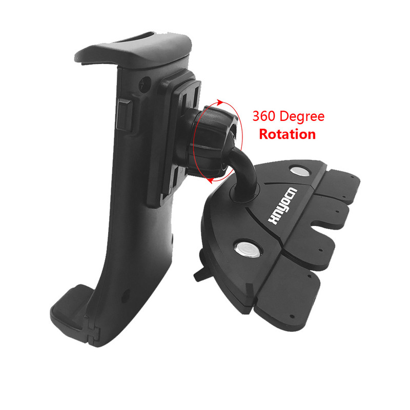 Xnyocn Universal Hot Sale 7 collu 90 ~ 136mm regulējams automašīnas turētājs CD slots mobilā tālruņa stiprinājuma turētāja statīvs ipad mini planšetdatoram