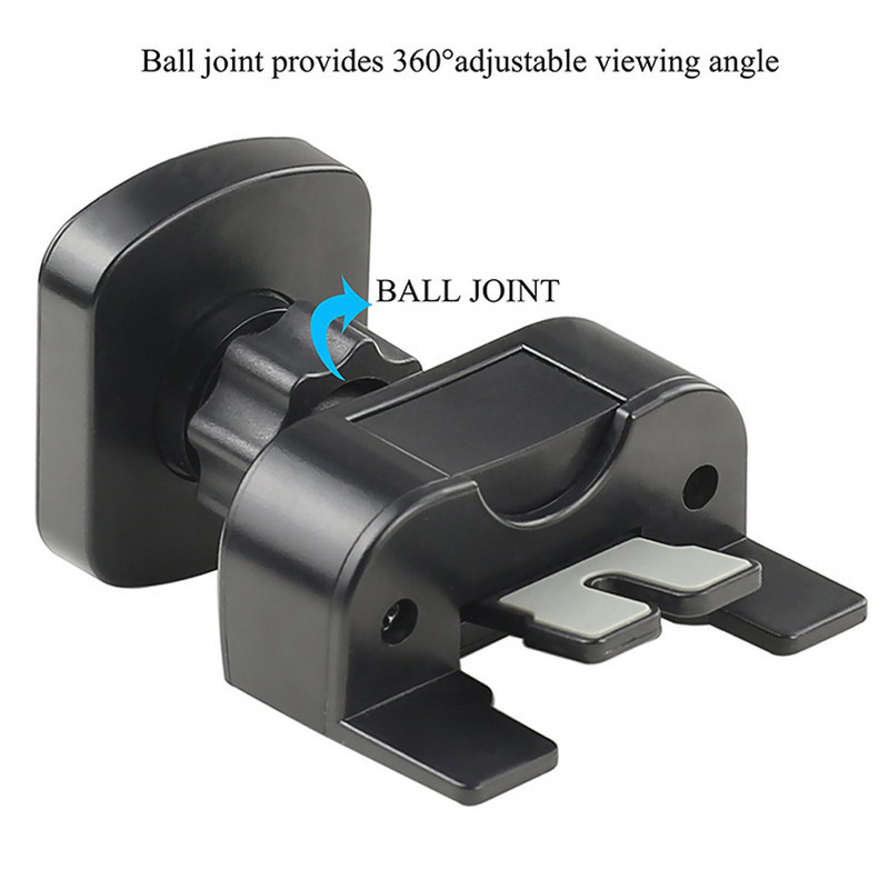 Xnyocn utor za CD za držač za telefon u automobilu, magnetni držač za držač magneta za auto za iPhoneX 8 7 Plus Gumb za otpuštanje, univerzalni držač za mobitel